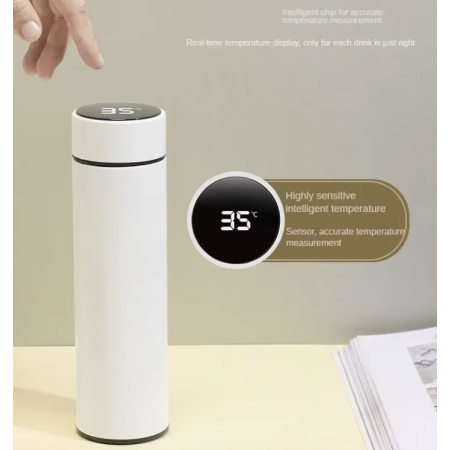 Termos cu afișaj 500ml alb